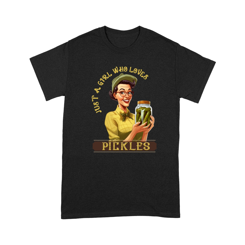 A Girl who Loves Pickles Premium T-shirt