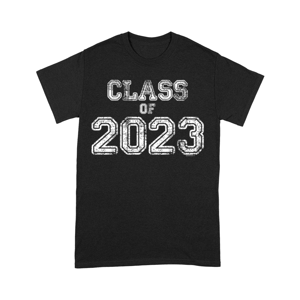 Class Of 2023 Senior 2023 Graduation Vintage Schoo Premium T-shirt
