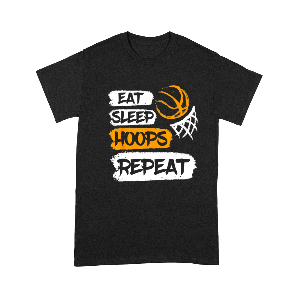 Eat Sleep Hoops Repeat Vintage Basketball Premium T-shirt