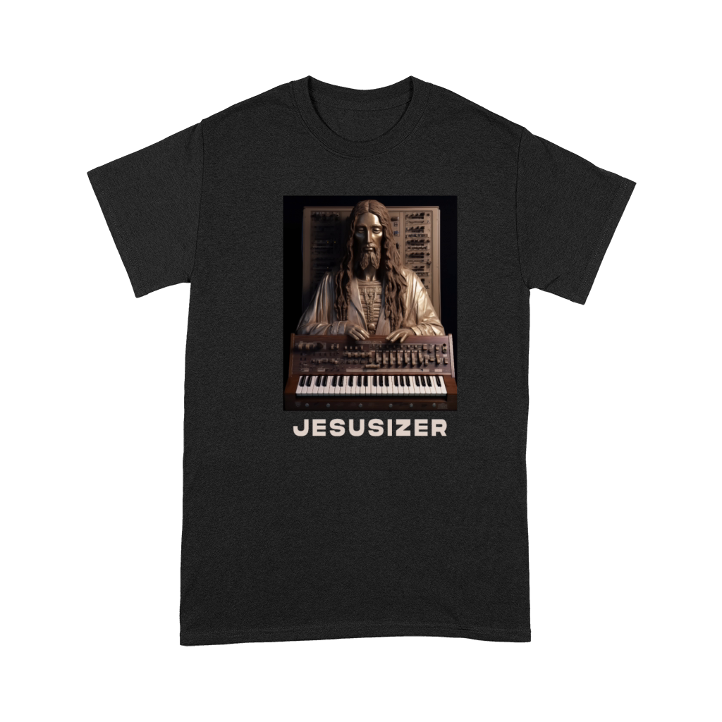 Jesusizer Vintage Jesus Synthesizer Analog Synth Premium T-shirt