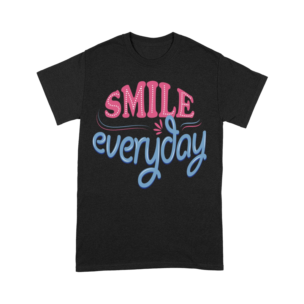 Smile Everyday Inspirational Quote Premium T-shirt