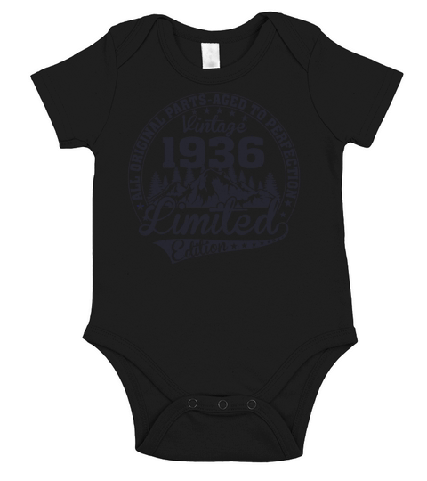 VINTAGE 1936 Short Sleeve Baby One-Piece