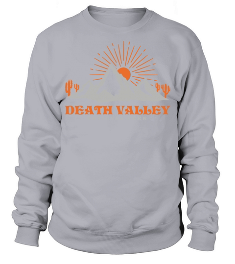 Death Valley National Park Vintage Ca Nature Sweatshirt Unisex