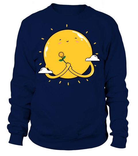 Sun And Flower Sweatshirt Unisex