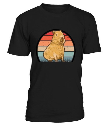 Capybara Retro Vintage T-Shirt Unisex