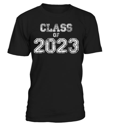 Class Of 2023 Senior 2023 Graduation Vintage Schoo T-Shirt Unisex