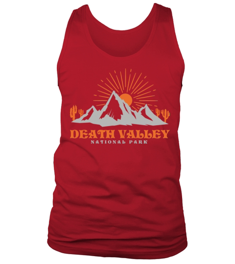 Death Valley National Park Vintage Ca Nature Tank Top Unisex