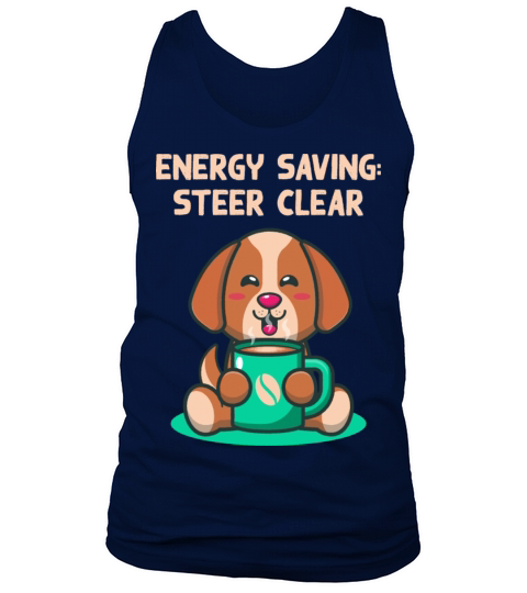 Energy Saving Steer Clear Introvert Sayings Antiso Tank Top Unisex