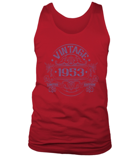 Vintage 1953 Birthday Sayings Tank Top Unisex