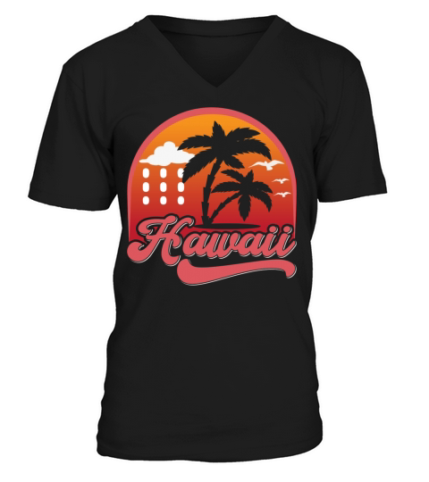 Kauai Hawaii V-Neck T-shirt