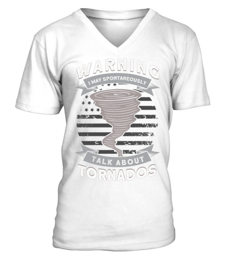 Tornado Weather Storm Hunter V-Neck T-shirt