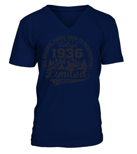VINTAGE 1936 V-Neck T-shirt