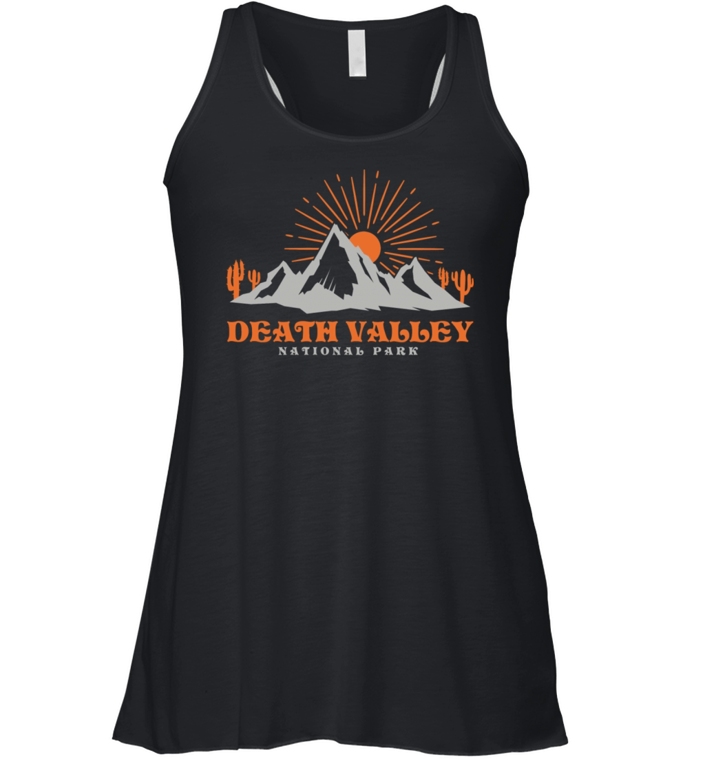 Death Valley National Park Vintage Ca Nature Women's Flowy Tank Top
