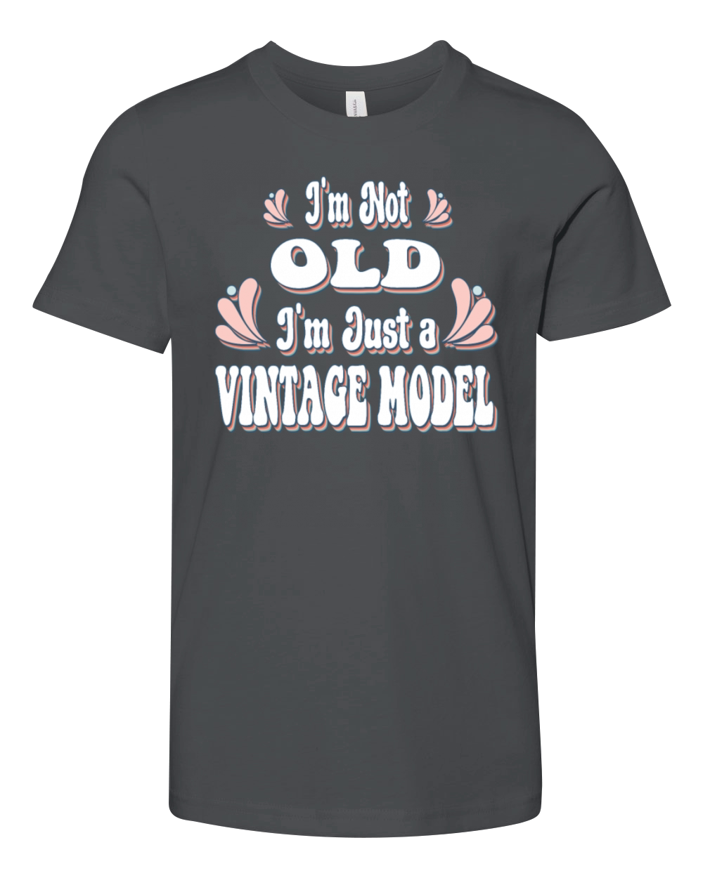 Im Not Old Im Just A Vintage Model Youth Unisex Jersey Tee