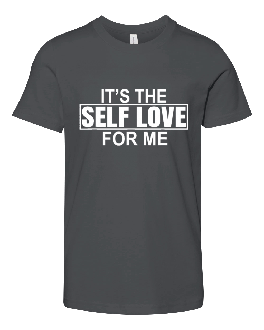 ITs The Self Love For Me Mental Health Awareness Youth Unisex Jersey Tee