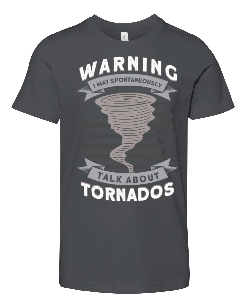 Tornado Weather Storm Hunter Youth Unisex Jersey Tee