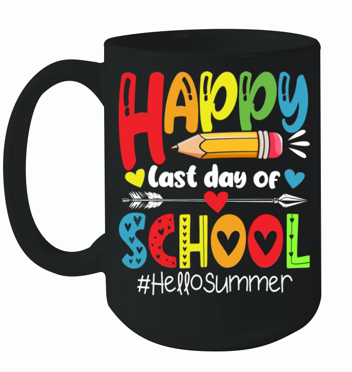 Happy Last Day Of School Hello Summer Ceramic Mug