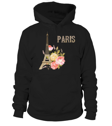 Eiffel Tower Paris Vintage Souvenir Paris France Hoodie Unisex