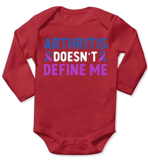 Arthritis Doesnt Define Me Rheumatoid Arthritis Long Sleeve Baby One-Piece