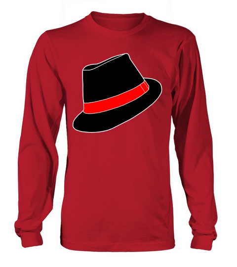 Classic Black Fedora Hat Long sleeved Unisex