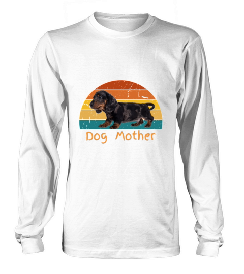 Dog Mother Funny Cocker Speniel Dog Graphic Print Long sleeved Unisex