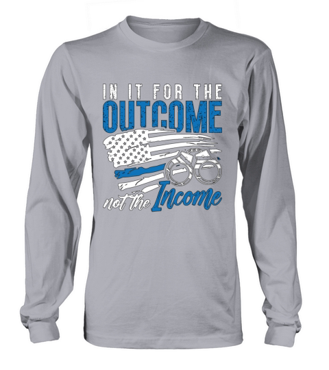 Probation Officer In It For The Outcome Sheriff Long sleeved Unisex