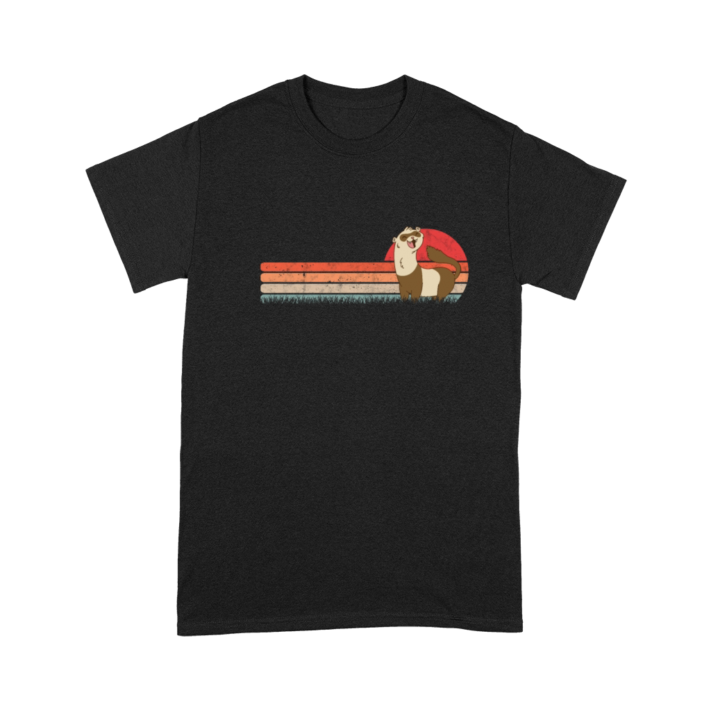Ferret Retro Weasel Vintage Premium T-shirt