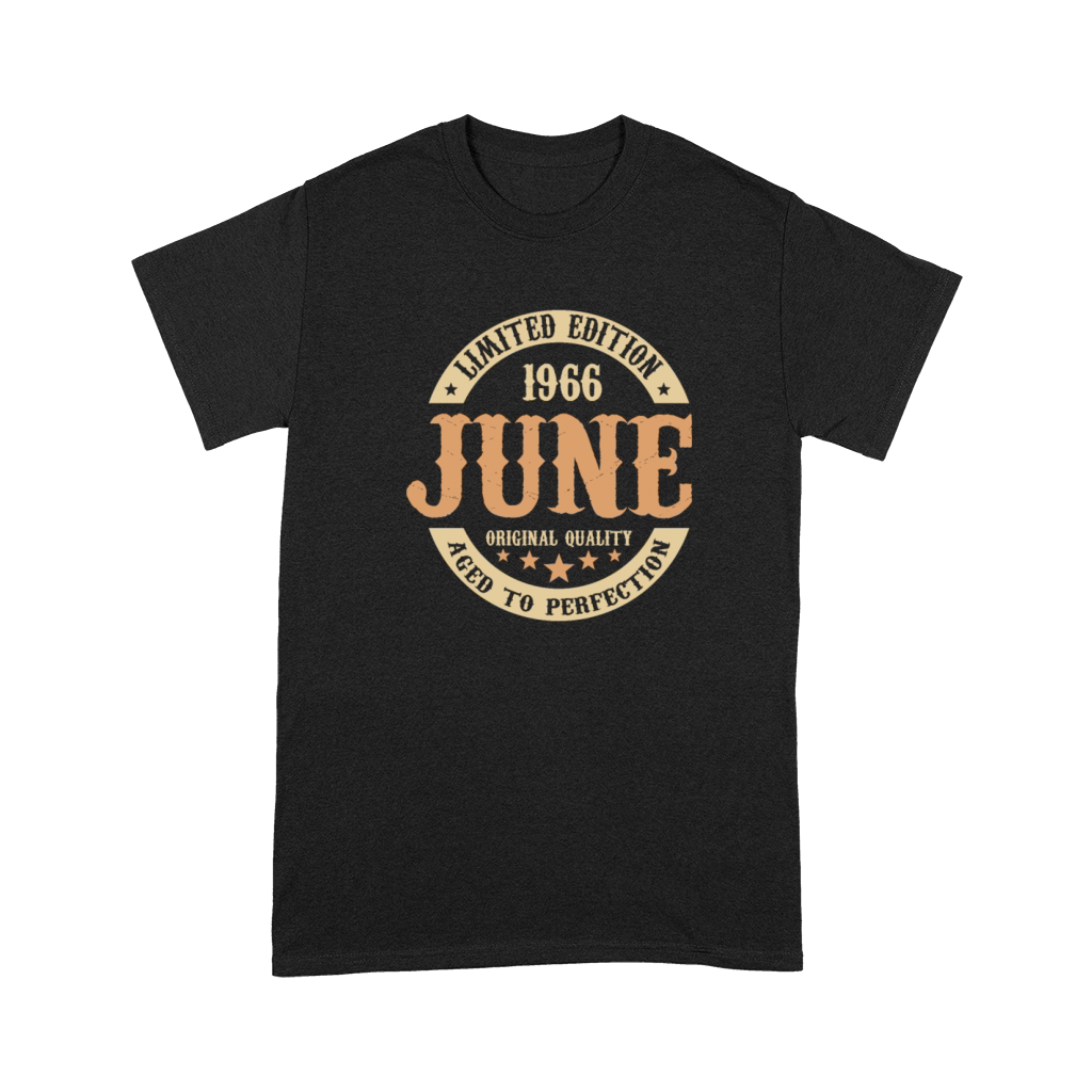 June 1966 Vintage Birthday Present Premium T-shirt