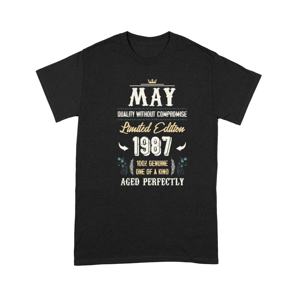 May 1987 Vintage Birthday Present Premium T-shirt
