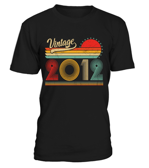 Vintage 2012 Official Teenager 11th Birthday Gifts T-Shirt Unisex