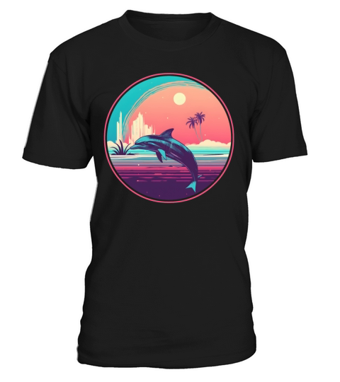 Vintage Dolphin Lovers T-Shirt Unisex
