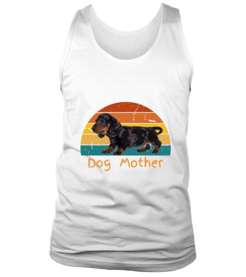 Dog Mother Funny Cocker Speniel Dog Graphic Print Tank Top Unisex