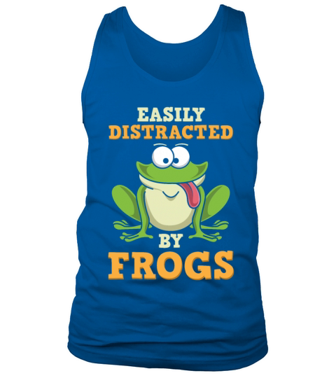 Easily Distracted By Frogs Tank Top Unisex