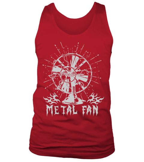 Metal Fan Funny Heavy Metal Music Hard Rock Goth Tank Top Unisex