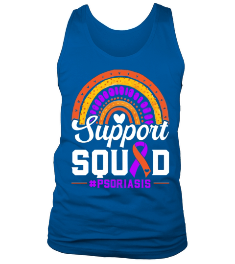 Support Squad Skin Disease Psoriasis Awareness Tank Top Unisex