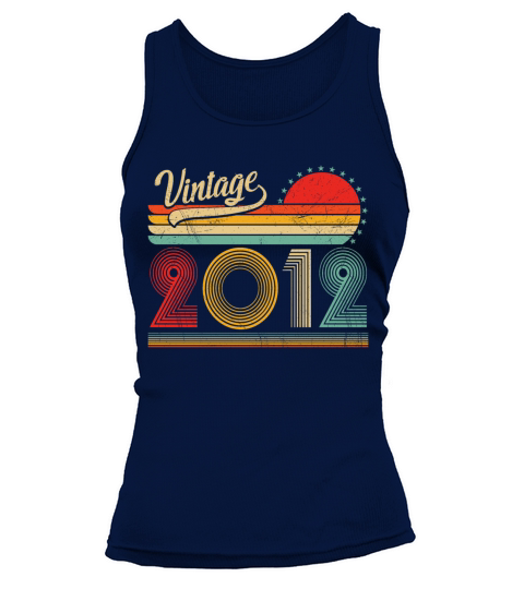 Vintage 2012 Official Teenager 11th Birthday Gifts Tank top Woman