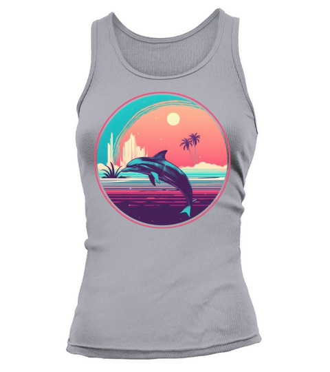 Vintage Dolphin Lovers Tank top Woman