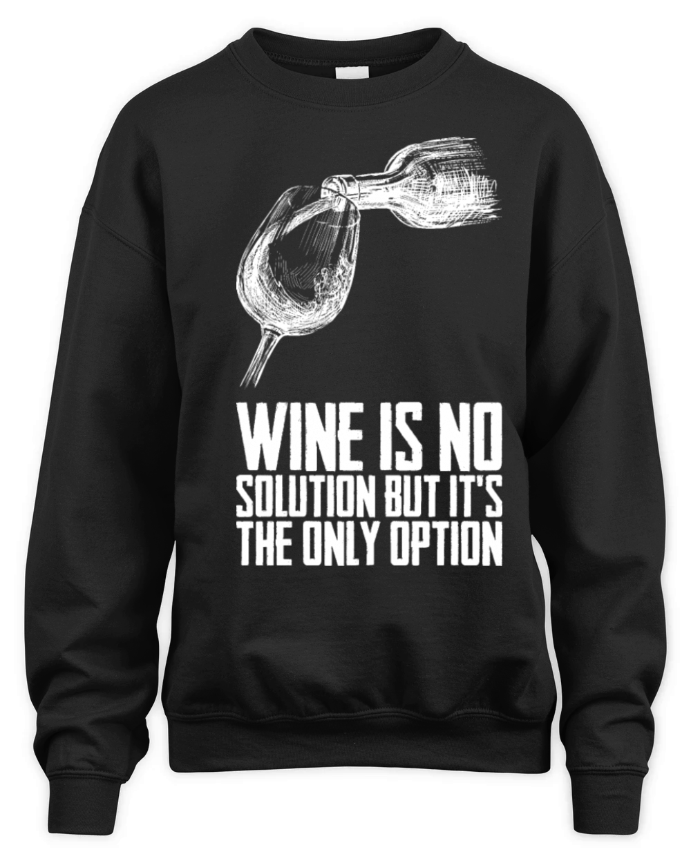 Wine Party Unisex Premium Crewneck Sweatshirt