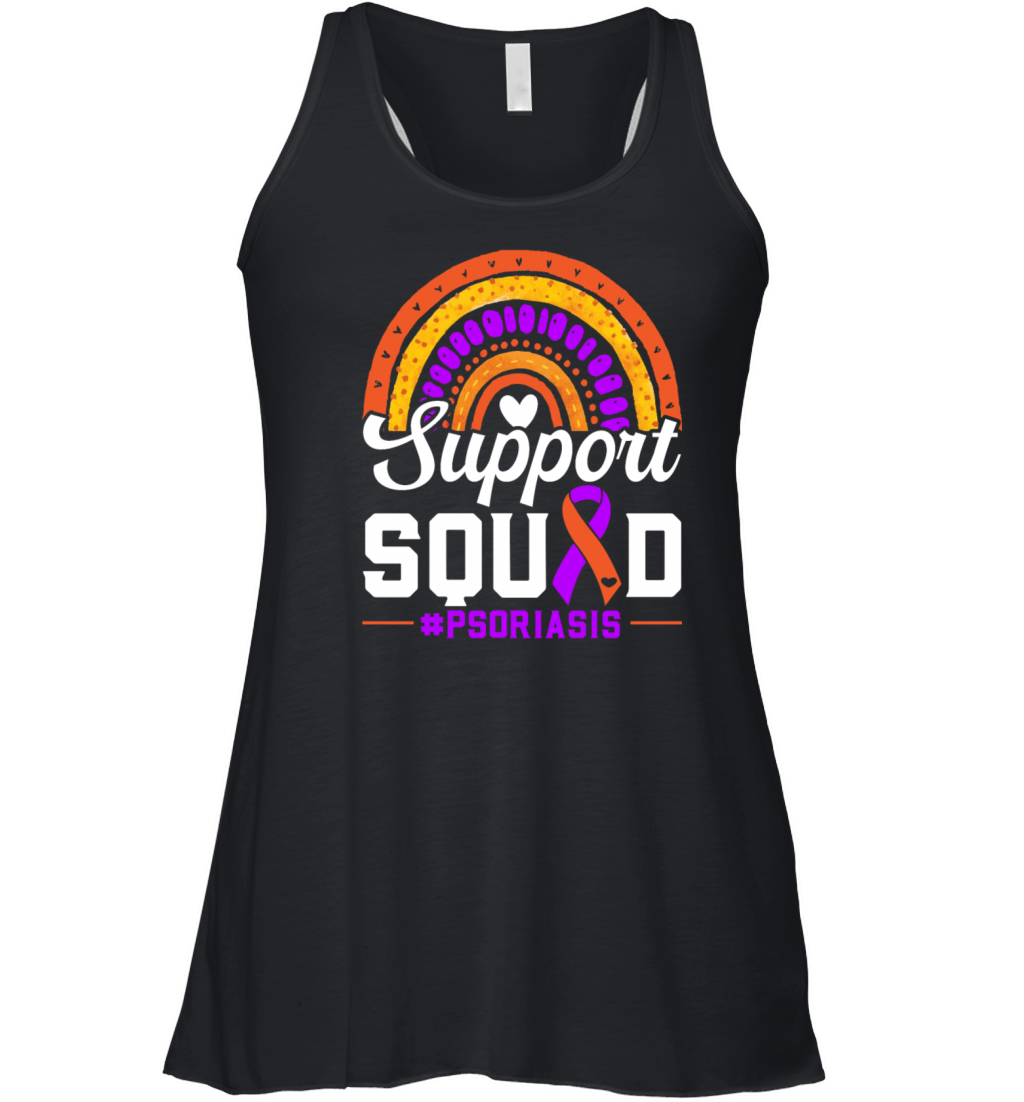 Support Squad Skin Disease Psoriasis Awareness Women's Flowy Tank Top