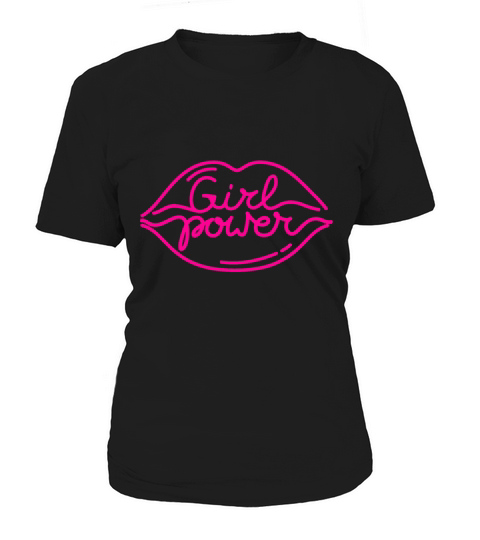 Girl Power Kiss Woman Feminists Movement Quotefemi Women's T-Shirt