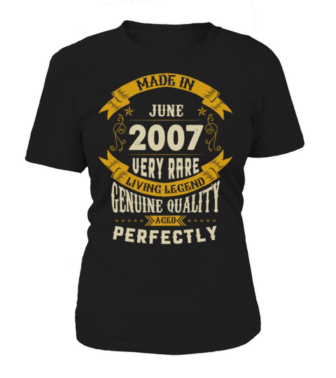 June 2007 Vintage Birthday Present Women's T-Shirt