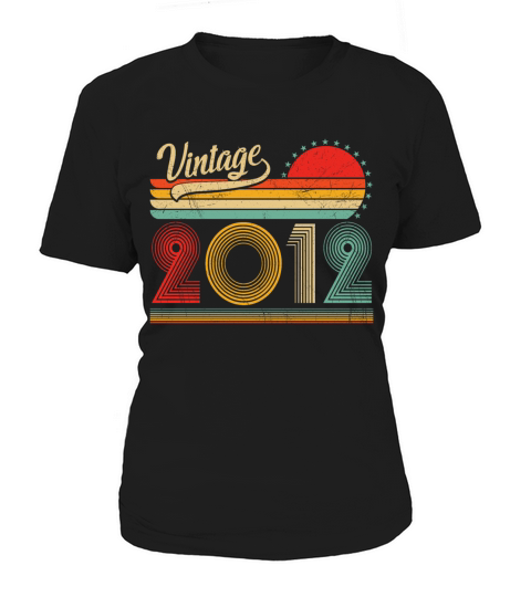 Vintage 2012 Official Teenager 11th Birthday Gifts Women's T-Shirt