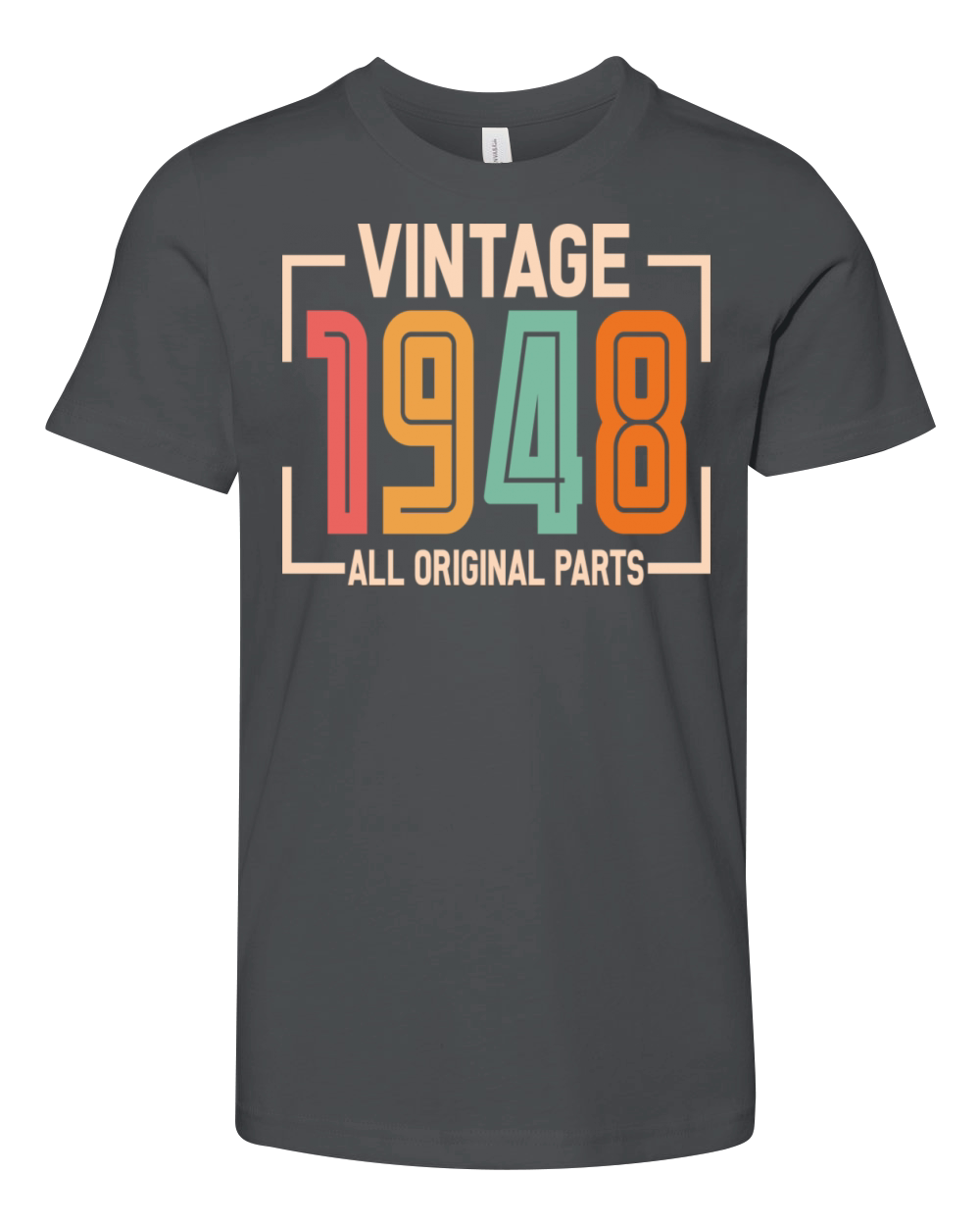 Vintage 1948 All Original Parts Youth Unisex Jersey Tee