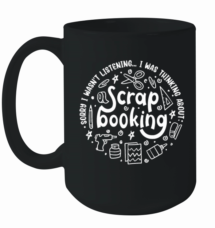 Crafting Funny Saying Hobby Designer Scrapbooking Ceramic Mug