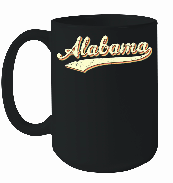 Vintage Alabama Sports Ceramic Mug