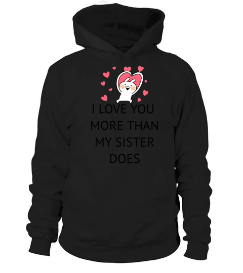 Cute Dad And Mom Quotes With Rabbit Design Hoodie Unisex