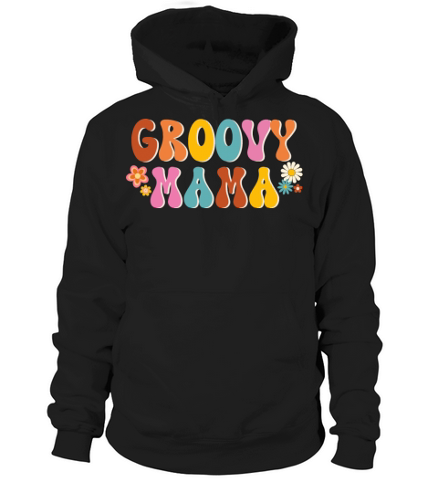 Groovy Mama Vintage Hoodie Unisex