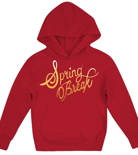 Spring Break Design Kids Hoodie