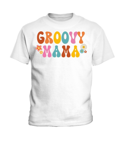 Groovy Mama Vintage Kids T-Shirt