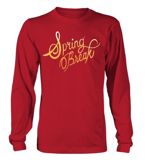 Spring Break Design Long sleeved Unisex